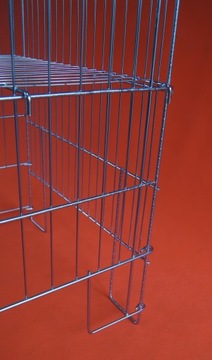 РАСПРОДАЖНАЯ КОРЗИНА загрузочная корзина 74x54см СЕРЕБРЯНАЯ - СКЛАДНАЯ КОРЗИНА прочная