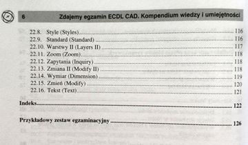 СДАЕМ ЭКЗАМЕН ECDL CAD, СВОД ЗНАНИЙ И НАВЫКОВ, LISOWSKI, NOWA