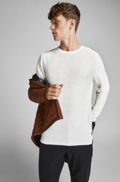 ВЕТРОВОЙ СВИТЕР JACK&JONES С ТЕКСТУРНЫМИ ПОЛОСАМИ XL RBA