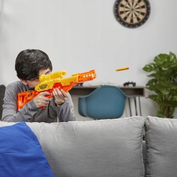 МЕГА НАБОР NERF ALPHA 5 В 1, 5 ПУСКОВ, 30 ДАРТС