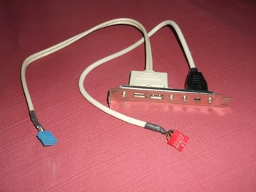 Gniazdo śledź do obudowy USB USB i inne + kable