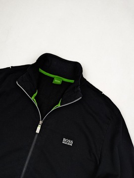 Hugo Boss czarna bluza XL logo