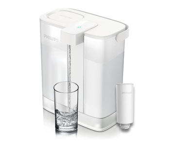 Dzbanek filtrujący PHILIPS 3l, przezroczysty + filtr Micro X-Clean 1 szt.