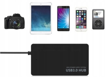 Адаптер-концентратор USB-адаптер 4 в 1 4xUSB 3.0 Разветвитель портов Разветвитель