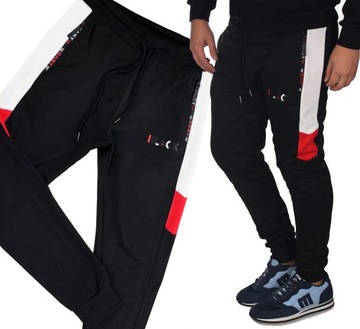 SPODNIE DRESOWE JOGGERY CIEPŁE DRESY DR9289_L