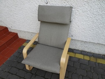 poduszka fotel IKEA Pello Poang 8cm BEŻ LIRA