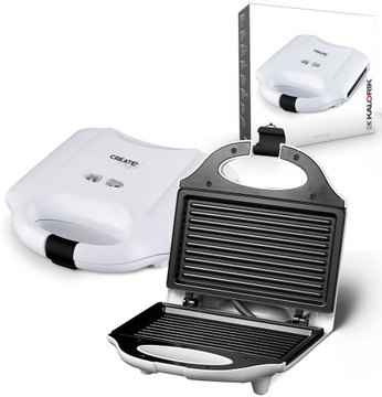 Kontaktowy GRILL ELEKTRYCZNY OPIEKACZ NON STICK 750W TOSTER KALORIK Create