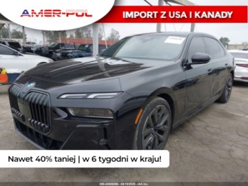 BMW Seria 7 G70 2024 BMW Seria 7 2024 BMW 7 740i 3.0 Benzyna 375KM