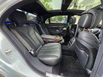 Mercedes Klasa S W222 Limuzyna 350 Blue TEC 258KM 2015 MERCEDES LONG S 350d 4MATIC, V6 3.0l diesel 258KM 1 właściciel od nowości, zdjęcie 34