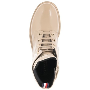 Buty Damskie Trzewiki Tommy Hilfiger T4A5 Beżowe