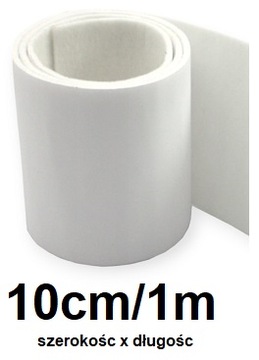 FILC samoprzylepny BIAŁY 10cm x 100cm akustyczny z klejem pod meble