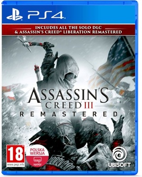 Assassin’s Creed III Remastered Liberation PL PS4 PS5 Przygodowa Akcja