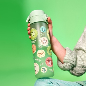 БУТЫЛКА ДЛЯ ВОДЫ ДЛЯ ШКОЛЫ, ДЕТСКОГО САДА, GREEN ECO ION8 0,5 л