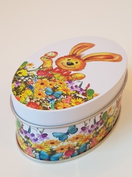 Металлический контейнер 8 см. Форма для пасхальных яиц.