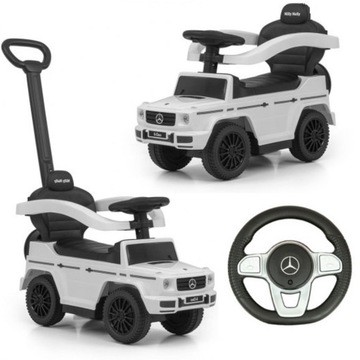 Автомобиль с ручкой MERCEDES G350d Белый