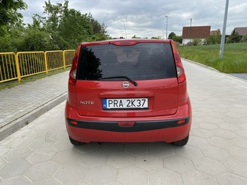 Nissan Note I Mikrovan 1.4 i 16V 88KM 2006 Nissan Note Zarejestrowany LPG Klima 1.4 88 KM, zdjęcie 4