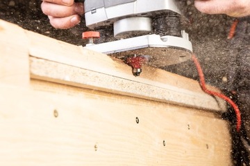 Фреза профильная, декоративная, 38,4х17,5мм, хвостовик 12мм.