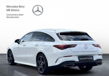Mercedes CLA C118/X118 Shooting Brake Facelifting 1.3 180 136KM 2024 Mercedes-Benz CLA Shooting Brake Od Dealera AMG FV23 Brazowa tapicerka Nig, zdjęcie 23