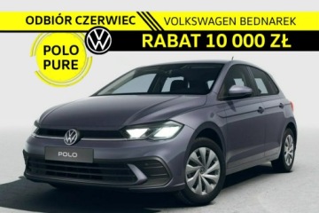 Volkswagen Polo VI Hatchback 5d Facelifting 1.0 MPI 80KM 2026 Volkswagen Polo Nowa wersja Pure! 1.0 MPI 80 KM -