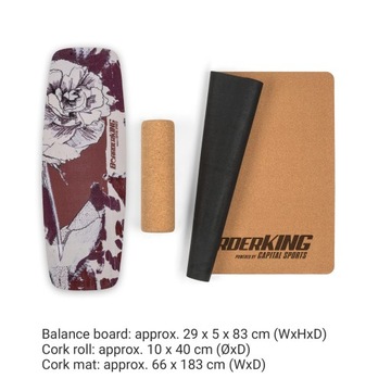 Trickboard Indoorboard изогнутый, мат + ролик