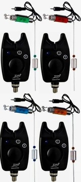 4x SYGNALIZATOR WODOODPORNY LED+ 4x SWINGER HANGER