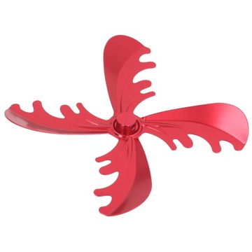 ЛОПАСТИ ВЕНТИЛЯТОРА ПЕЧИ С 4 ЛОПАСТЯМИ КРАСНЫЙ