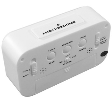 AK240C ЦИФРОВОЙ БУДИЛЬНИК С БЕЛЫМ СВЕТОДИОДОМ