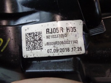 ФОНАРЬ ПЕРЕДНИЙ ПРАВЫЙ KIA CEED III 18- 92102J7050