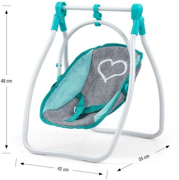 Кукольный набор Milly Mally 4in1 Качели-кровать