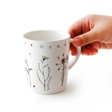 KUBEK porcelana Premium 360 ml Candl