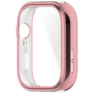 ETUI OBUDOWA 2W1 Z OSŁONĄ NA EKRAN DO HUAWEI WATCH FIT 3 - RÓŻOWY