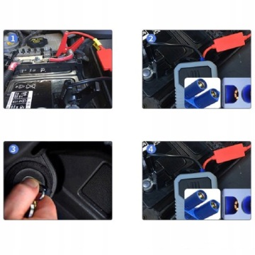 КАБЕЛИ ЗАГРУЗОЧНЫЕ КАБЕЛИ ДЛЯ ПУСКОВОГО СТАРТЕРА POWERBANK