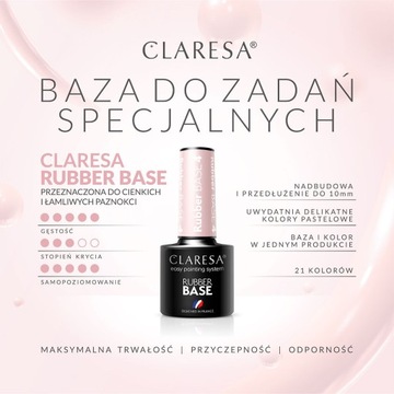 Резиновая основа CLARESA RUBBER BASE 17 5г