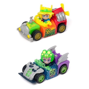 T-RACERS SERIES 6 LIGHT SPEED - ЗАВОДСКАЯ КОРОБКА ИЗ 8 РАЗНЫХ АВТОМОБИЛЕЙ, вся серия