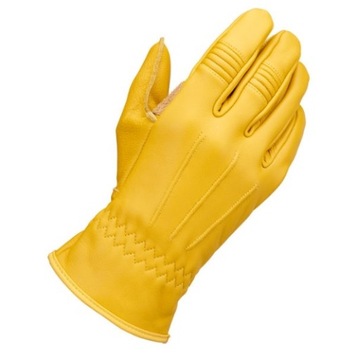 Rękawice warsztatowe motocyklowe BILTWELL robocze yellow M