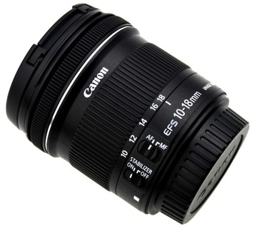 OBIEKTYW CANON LENS EF-S 10-18MM 1:4.5-5.6 IS STM