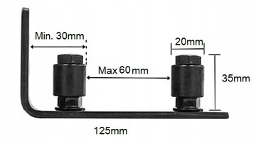 Большая направляющая 8 в 1, покрывающая матовый лофт в стиле ретро