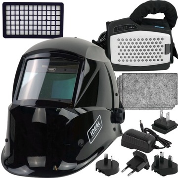 Przyłbica automatyczna APS 718I AIR10 BLACK IDEAL