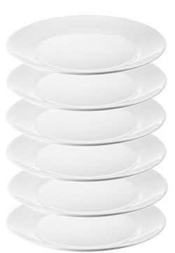 IKEA OFTAST Komplet talerzy obiadowych 6 osób 25cm