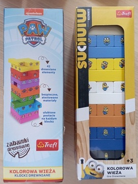 WYJĄTKOWA/KOLOROWA WIEŻA DLA MALUSZKA MARKI TREFL