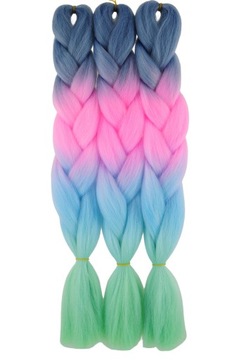 СИНТЕТИЧЕСКИЕ ВОЛОСЫ COLORFUL BRIDGE DREADS 4-25A