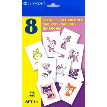 Szablony L+ Centropen Stencils 9996