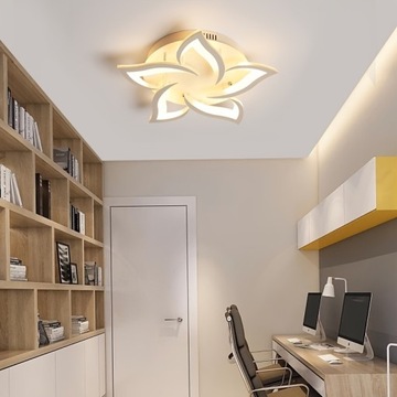 1 szt. Nowoczesna minimalistyczna lampa sufitowa do sypialni, akrylowa