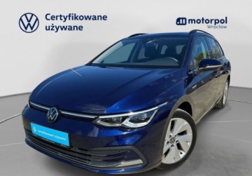 Volkswagen Golf VIII Variant 1.5 eTSI 150KM 2024 Volkswagen Golf Variant Pakiety, samochod jak nowy, ACC, ergoActive z mas