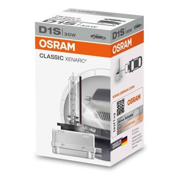 OSRAM PALNIK XENON CLASSIC D1S 35W 66140CLC