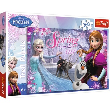 Puzzle 260el. Miłość w Krainie Lodu