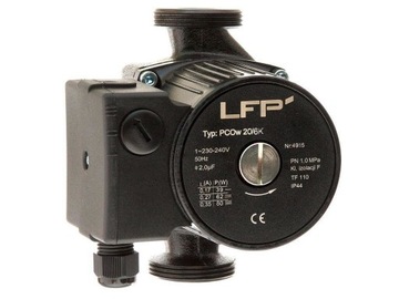 Pompa obiegowa PCOw 20/6K LFP LESZNO 42mm / 130mm