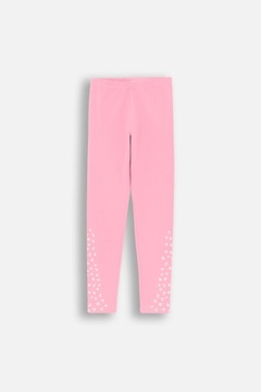 Legginsy Dla Dziewczynki Pudrowy Róż 152 Coccodrillo ZC4