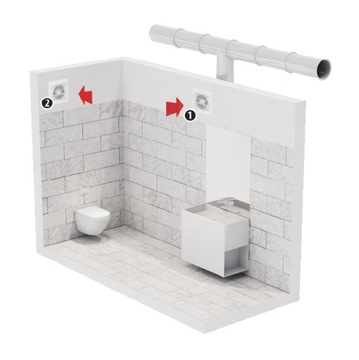 Dospel Styl 120 WP - P кухонный вентилятор со шнуром