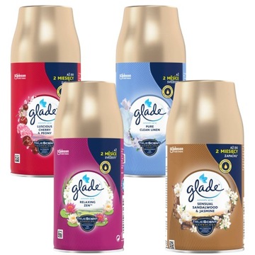 GLADE 4SZT ZAPAS DO ODŚWIEŻACZA AUTOMATYCZNEGO DRZEWO SANDAŁOWE ZEN 4X269ML